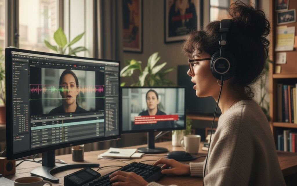 Lip-sync en doblaje cinematográfico: técnicas profesionales para preservar sincronización y emoción